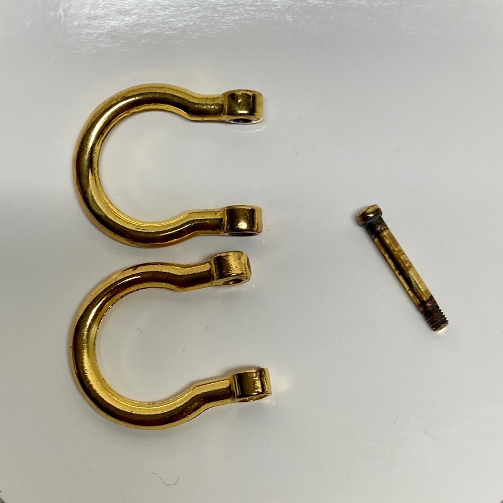 Vintage , Authentic Celine 3pc Buckle and Strap Hook Hardware - Picture 7 of 9